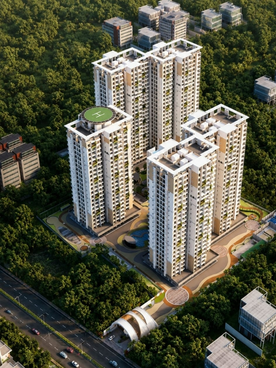 The Adwaith - Sanjeevini Group (3 Towers / 414 Flats)