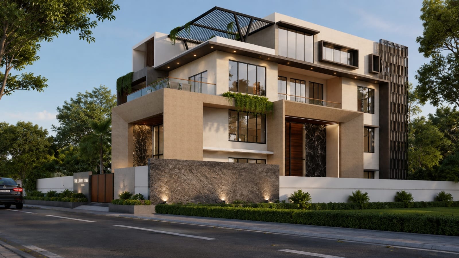 Mr. B Narender Reddy's Residential Bungalow
